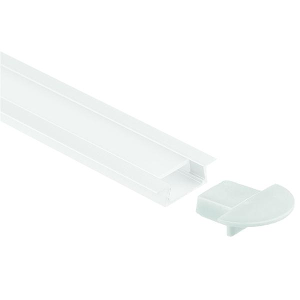 Photo LOT DE 2 EMBOUTS BLANC POUR SISC-ALH-02-BL | Ref : SISC-02-BL-EMB