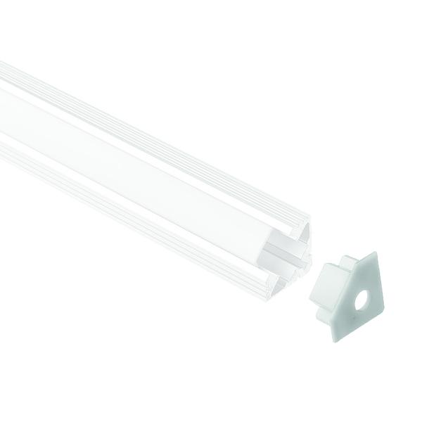 Photo LOT DE 2 EMBOUTS BLANC POUR SISC-ALH-03-BL | Ref : SISC-03-BL-EMB