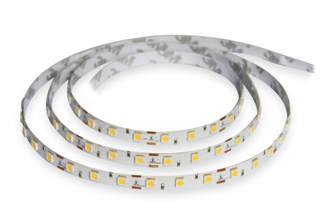 Photo Ruban led BLANC 14,4w/m 24vdc 3000°k 900lm 5ml IP65 | Ref : SISNE-5050-WW2-24V