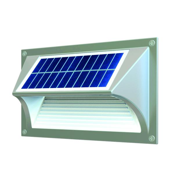 Photo Luminaire solaire 0,2W 3000K applique LED | Ref : SO24
