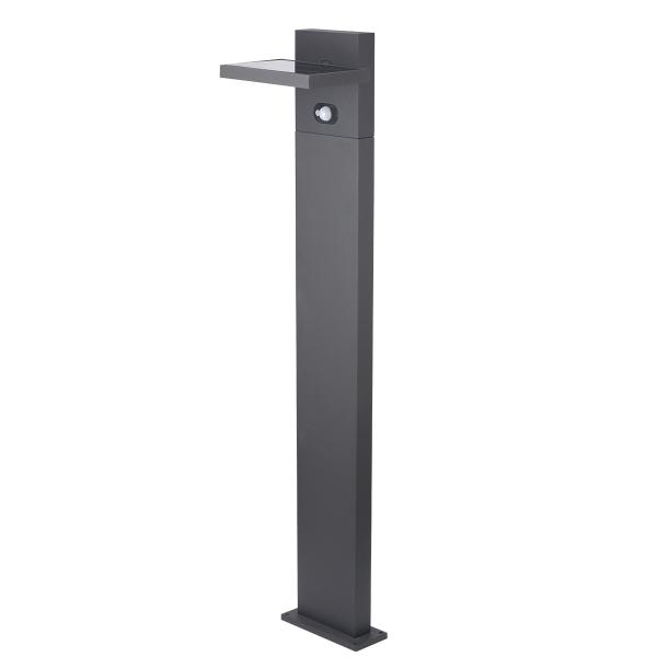 Photo BORNE SOLAIRE ANTHRACITE 200LM 199-187-1000MM LED | Ref : SO35