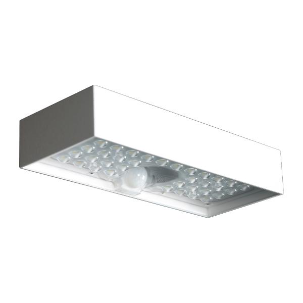 Photo applique solaire blanche 800lm LED | Ref : SO39