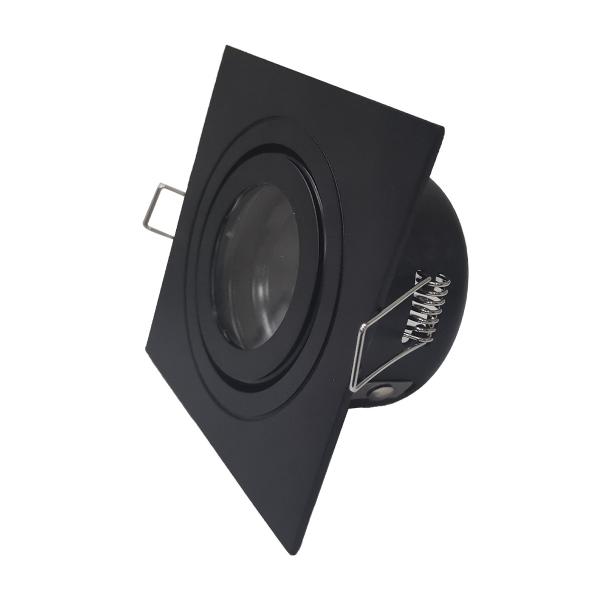 Photo Spot BBC RT2012 noir orientable carre LED | Ref : SPCNO