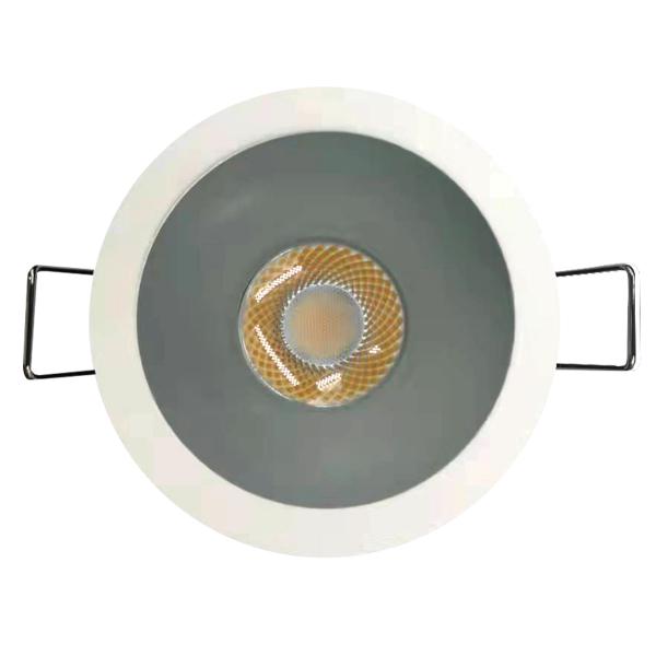 Photo COLLERETTE BASSE LUMINANCE ALU BROSSE POUR SPOT BASSE LUMINANCE UP005 | Ref : UP005COLAB