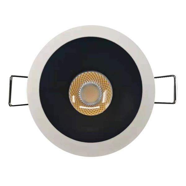 Photo COLLERETTE BASSE LUMINANCE NOIR POUR SPOT BASSE LUMINANCE UP005 | Ref : UP005COLN
