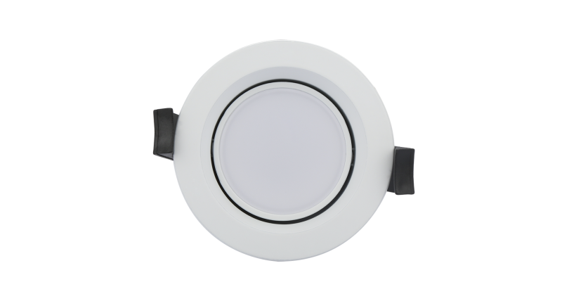Photo SPOT DOWNLIGHT LED 7W DIMMABLE ORIENTABLE RT2012 BLANC | Ref : UP007ORT