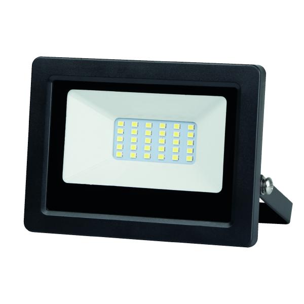 Photo PROJECTEUR LED 20W NOIR 2700K (GAMME RSIDENTIEL SLIM) | Ref : XY20NR2700