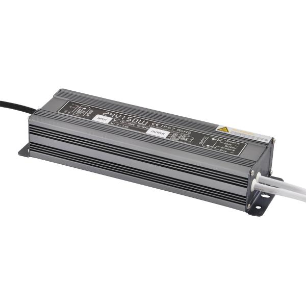 Alimentation 150W 24V LED étanche IP67 pour ruban LED