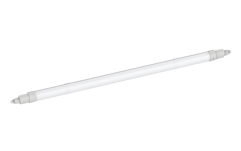 Vignette 2 produit ETANCHE LED 30W 3600LM TRAVERSSANT 1M20 DETECTEUR HYPERFREQUENCE ERP (ALIMENTATION PAR CONNECTEUR RAPIDE AUTOMATIQUE). IK10 .IP65. OPTION KIT DE SUSPENSION REFERENCE SIKS002. REMPLACEMENT NEON. REGLETTE LED | Ref : ET12030W/EVOHYP