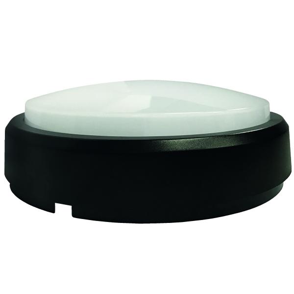 Vignette 2 produit Hublot LED 12W rond-noir-detecteur | Ref : HUB-RD-N-PIR