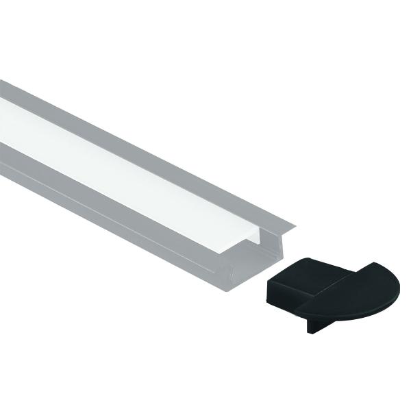 Vignette 2 produit LOT DE 2 EMBOUTS NOIR POUR SISC-ALH-02-NR | Ref : SISC-02-NR-EMB