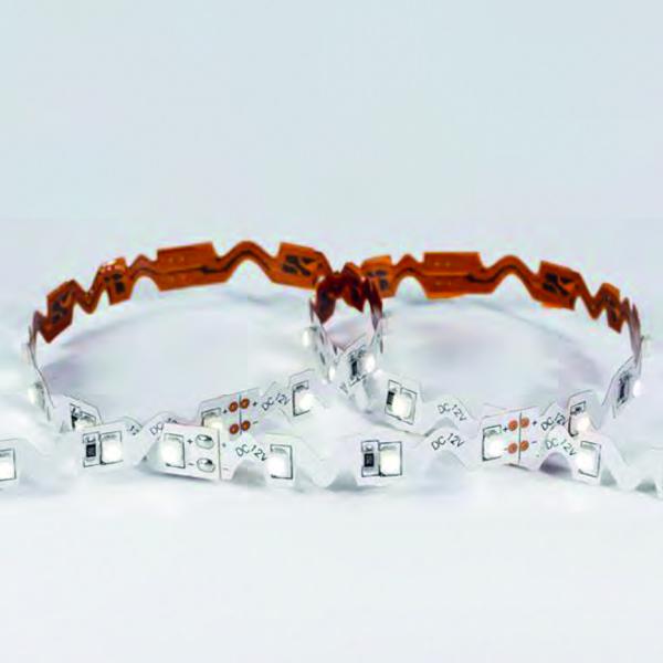 Vignette 2 produit Strip, ruban , galon led - 24VDC - IP20-FLEXIBLE-3000K | Ref : SISN-5050-WW2-FLEX