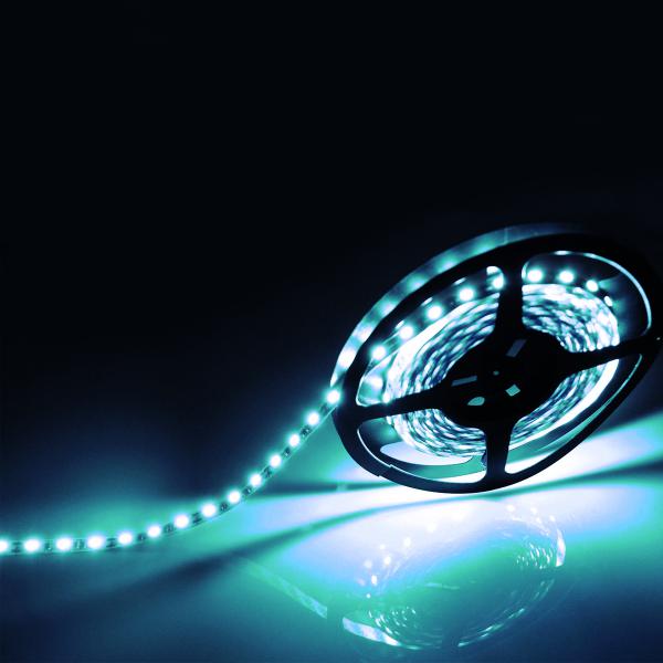 Vignette 2 produit Strip, ruban , galon led - 24VDC - IP65-15W-BLEU | Ref : SISNE-5050-BLEU-15W