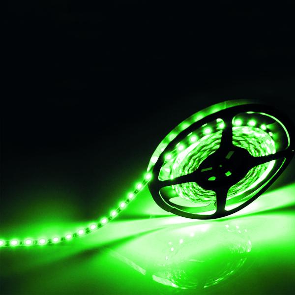 Vignette 2 produit Strip, ruban , galon led - 24VDC - IP65-15W-VERT | Ref : SISNE-5050-VERT-15W