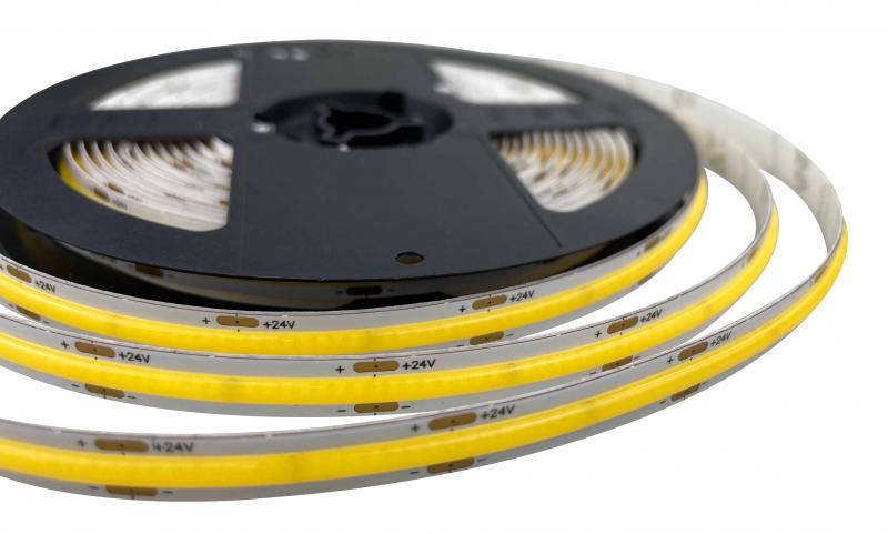 Vignette 2 produit Strip, ruban , galon  COB 512 LED 11W/M 4000K 24VDC 1100LM IP65 | Ref : SISNE-COB-512-NW2