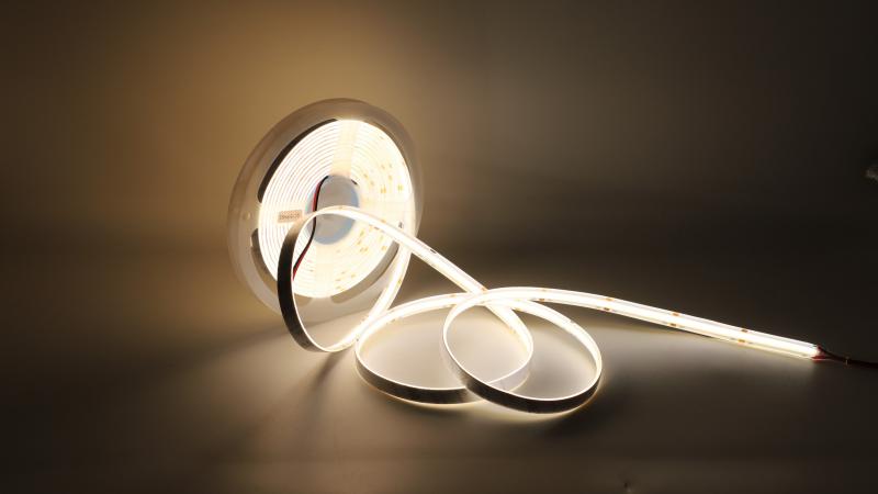 Vignette 2 produit RUBAN. GALON. STRIP . COB 17W/M 4000K 5M 24 VDC 2000LM IP65 COUPE POSSIBLE TOUS LES 3.1CM. APPAREIL INTERIEUR ET EXTERIEUR | Ref : SISNE-COB-NW2-17W