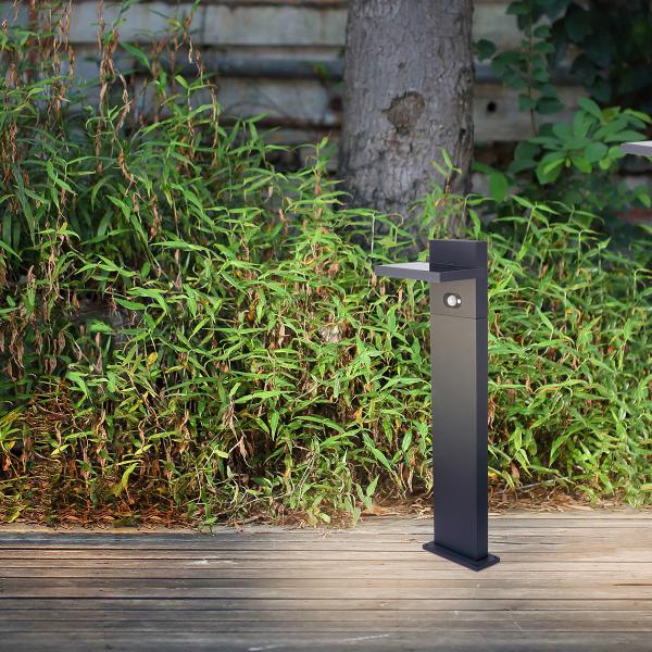 Vignette 2 produit BORNE SOLAIRE ANTHRACITE 200LM 199-187-600MM LED | Ref : SO34