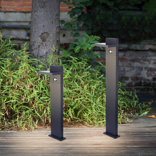 Vignette 2 produit BORNE SOLAIRE ANTHRACITE 200LM 199-187-1000MM LED | Ref : SO35