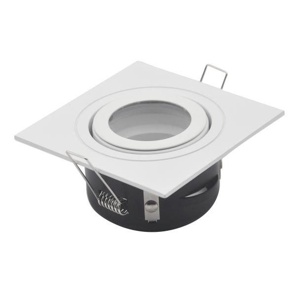 Vignette 2 produit Spot BBC RT2012 blanc orientable carre LED | Ref : SPCBO