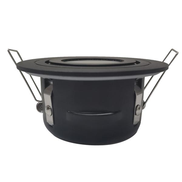 Vignette 2 produit Spot BBC RT2012 noir orientable rond LED | Ref : SPRNO
