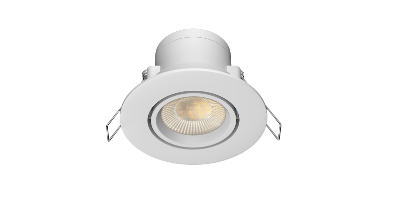 Vignette 2 produit DOWNLIGHT 5W CCT DIM BLANC ORIENTABLE | Ref : UP012