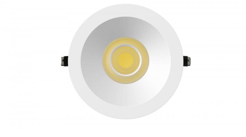 Vignette 2 produit DOWNLIGHT LED 40W BASSE LUMINANCE 3000/4000/6000K DIM IP65 BBC. SPOT | Ref : UP040BL