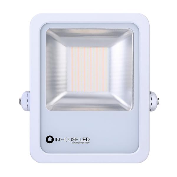 Vignette 2 produit Projecteur PRO LED Blanc 120W 3000-4000-6000K (RACCORDEMENT A L'INTERIEUR) | Ref : XY0120BL