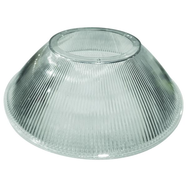 Vignette 2 produit REFLECTEUR ACCESSOIRE POUR HIGHBAY. GAMELLE LED INDUSTRIELLE XY070-XY071-XY072 (POLYCARBONATE TRANSPARENT) | Ref : XY075