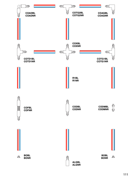 Vignette 3 produit Ref : CODMBL | RACCORD EN LIGNE BLANC