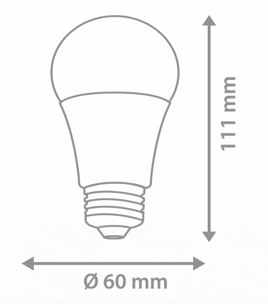 Vignette 3 produit Ref : L95102 | LAMPE, SOURCE, AMPOULE  E27 10W, 4000K 1025LM LED