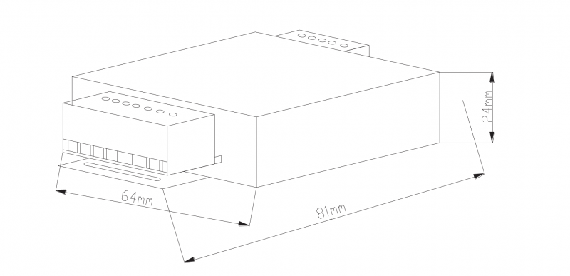 Vignette 3 produit Ref : SICARGBW | AMPLIFICATEUR RGBW POUR STRIP LED (PERMET D\'AUGMENTER LE NOMBRE DE M DE STRIP AVEC L\'AJOUT D\'ALIMENTATIONS). RUBAN LED