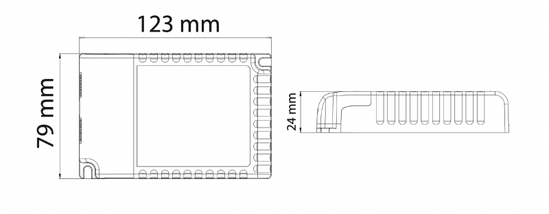 Vignette 3 produit Ref : SIKD001 | DRIVER DIMMABLE 0-10V PUSH LED