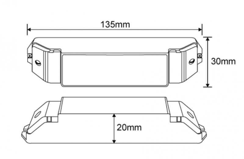Vignette 3 produit Ref : SILCORGBDIMBCF/EVO | CONTROLEUR DIMMABLE (PERMET LE CONTRLE DE STRIP LED) COMPATIBLE AVEC LES TELECOMMANDES REFERENCES SICROBCF-EVO ET SICRODIM-EVO. RUBAN LED