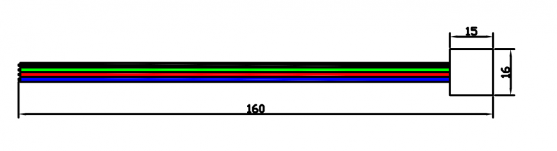 Vignette 3 produit Ref : SISNE-CONNECTEURRGB | CONNECTEUR RGB IP65 POUR STRIP LED. ACCESSOIRE RUBAN LED INTERIEUR ET EXTERIEUR