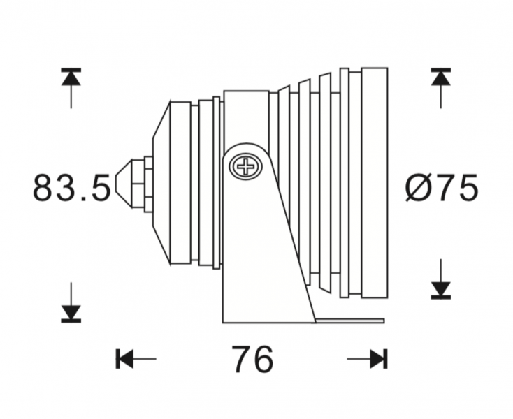 Vignette 3 produit Ref : SO122WW | Plug and play spot 5w 3000k LED