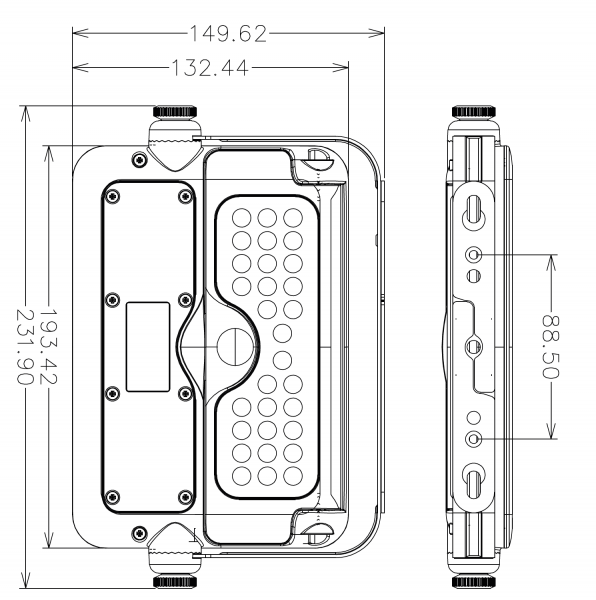 Vignette 3 produit Ref : SO26 | Luminaire solaire 5w 500lm applique LED