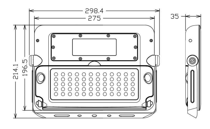 Vignette 3 produit Ref : SO7 | LUMINAIRE SOLAIRE 10W 1080LM APPLIQUE OU MAT LED