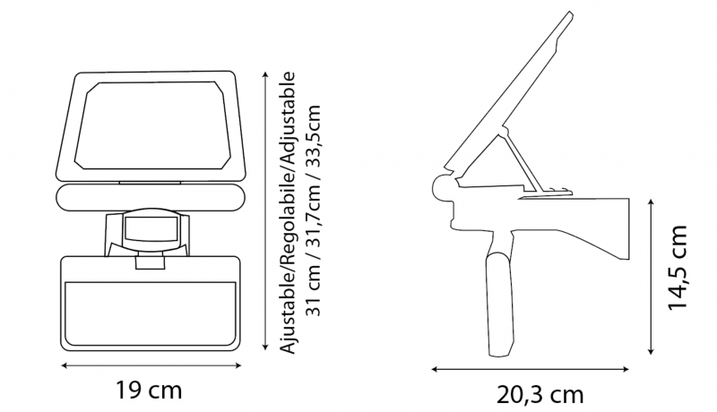Vignette 3 produit Ref : SO8 | Luminaire solaire 14w 500lm applique blanc LED