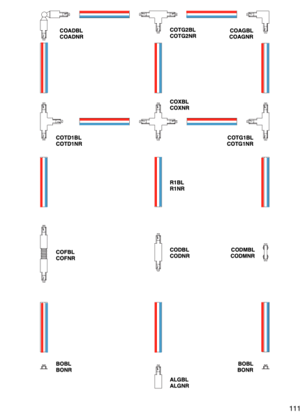 Vignette 3 produit Ref : SUBL | KIT DE SUSPENSION BLANC COMPATIBLE AVEC LES RAILS REFERENCES R1BL. R2BL. R3BL