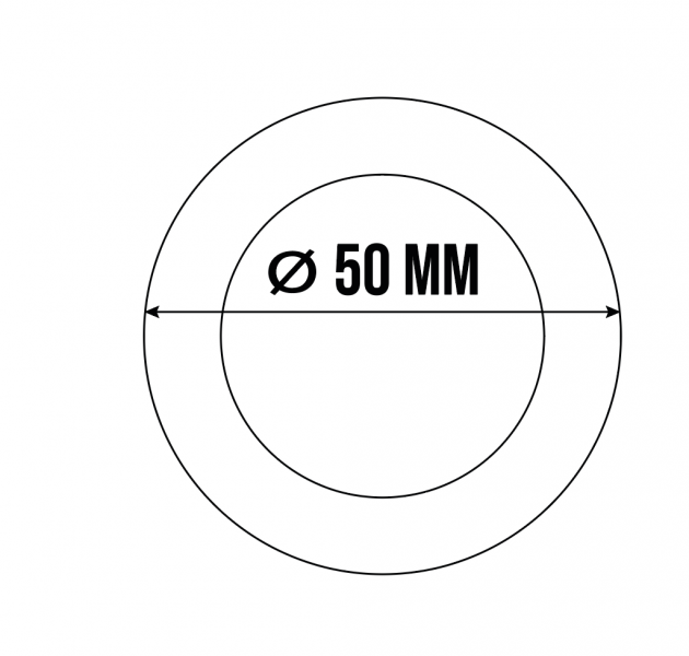 Vignette 3 produit Ref : UP005COLAB | COLLERETTE BASSE LUMINANCE ALU BROSSE POUR SPOT BASSE LUMINANCE UP005