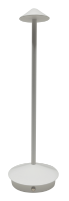 IN HOUSE LED Lampe de table rechargeable blanche LSP2B