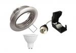 IN HOUSE LED Kit spot led alu brosse fixe 3000k KITSPABF3