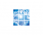 IN HOUSE LED Dalle led decorative livre avec driver VIS-SKY-A-33P