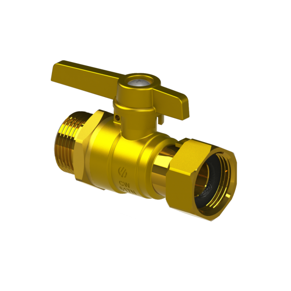 Photo Robinet droit AV/AP Compteur PN16 M-Ecro | Ref : 146020