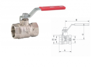 VALVULAS ARCO Vanne a sphere pn30 f-f a levier manette 150103