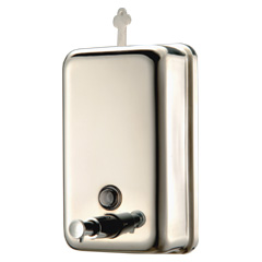 Photo DISTRIBUTEUR SAVON 1L INOX | Ref : DS1L