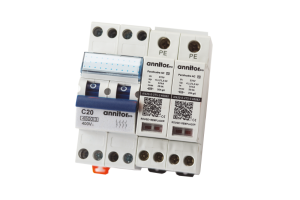 SLDP FRANCE Parafoudre t2 modulaire tri+n dbrochabl ANP40TCOMPACT