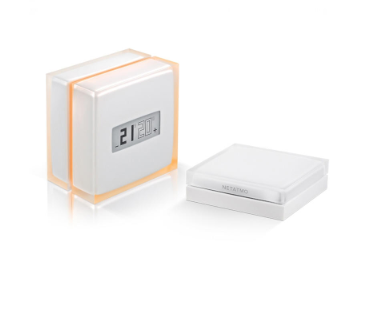 Photo Thermostat Intelligent Netatmo pour rendre le chauffage connect compatible chaudires et pompe  chaleu | Ref : NTH-PRO