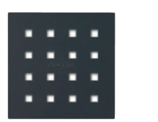 Photo ACCESSOIRES GRILLE  GRILLE CARR GRAPHITE (15X15) | Ref : M02750278004