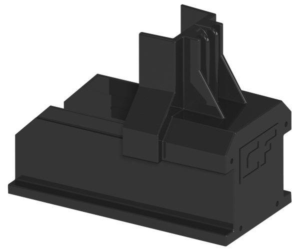 Photo ClickFit EVO - Terminaison de rail Noir | Ref : 1008060-B